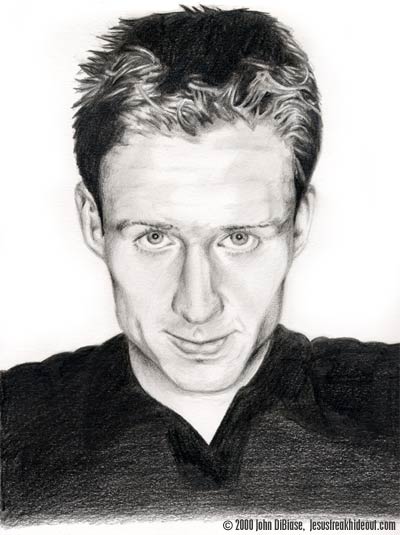 Jon Foreman of Switchfoot Freehand Graphite Pencil Drawing