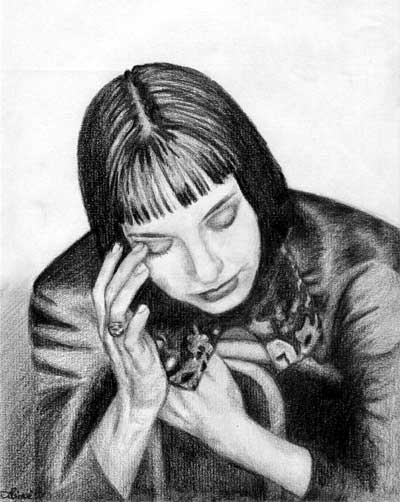 Leigh Nash Pencil Drawing