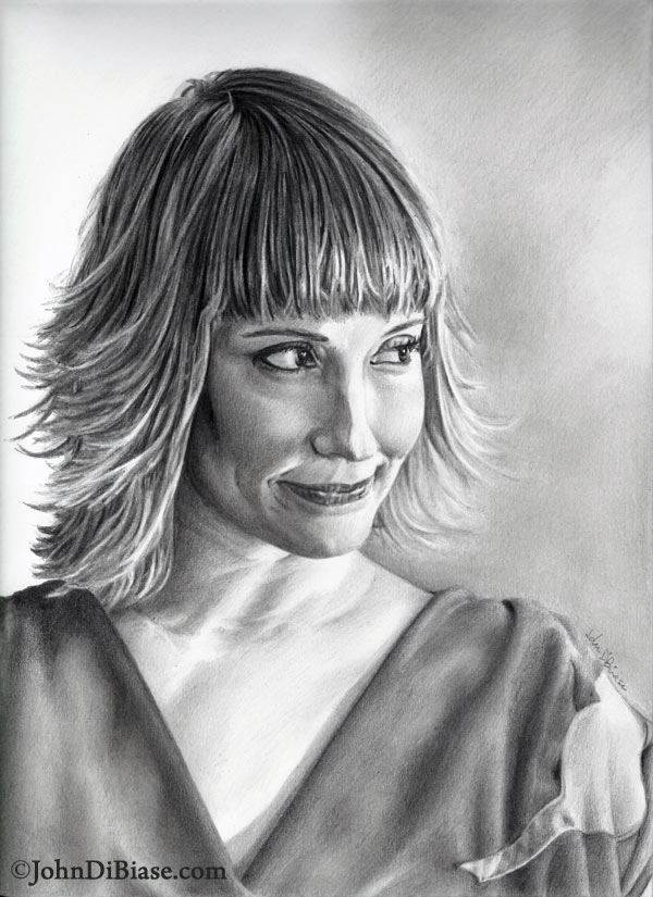 Leigh Nash Drawing Portrait