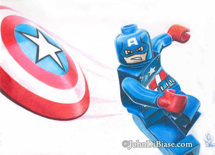 Drawing Captain America from Avengers Infinity War — Steemit