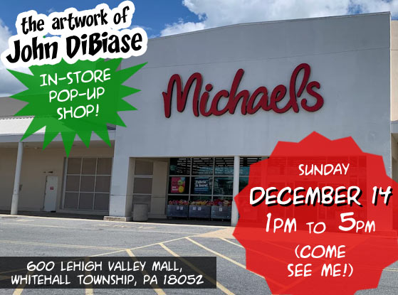 In-Store Pop-Up Shop in Michael’s on December 14 in Whitehall, PA!